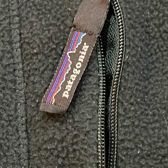 Vintage Patagonia Mens Retro Deep Pile Full Zip Fleece Jacket USA Made Green L - Picture 2 of 12
